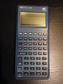 HP 48GX Graphing Calculator Excellent Condition with Case and User Guides 088698004258