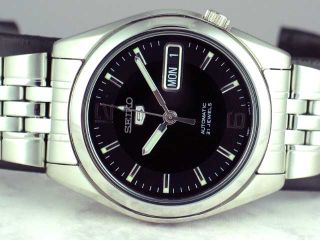 Seiko Mens Automatic See thru Watch New SNK393