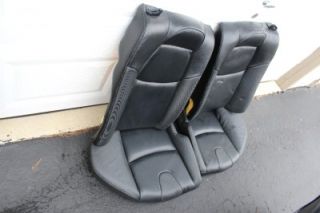 04 08 2007 Mazda RX8 RX 8 Black Leather Bucket Seats Front Rear Nice Set RX 8