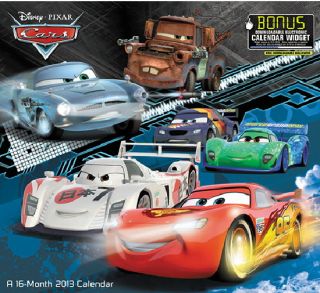 Walt Disney Pixar Cars Movies 16 Month 2013 Wall Calendar New SEALED