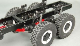 6x6 MC6 Rock Crawler Military Off Road 6WD 1 12 Scale Tractor Truck Kit
