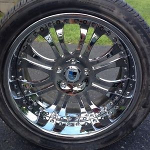 19 inch asanti Wheels AF 132 Chrome Staggered Rims