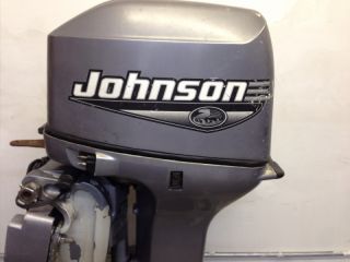 2000 Johnson 25 HP 2 Stroke Outboard Motor Boat Engine 40 60 Water Ready