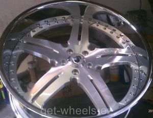 22" asanti Forged Wheels Staggered Chrome Charger Magnunm 300C Chalenger Dodge