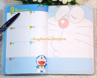 Choice♥doraemon Academic Diary Schedule Planner Blank Date Book Organizer 2013