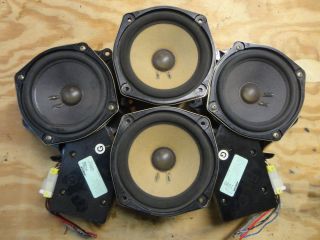 Bose 4 Piece Car Sound System "Powered" Speakers Nissan Infiniti Audi Mazda GMC
