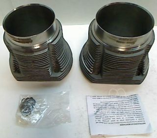 Set of 2 Mahle K70160 Cast Piston Cylinders for Volkswagen 1600cc Engines 85 5mm
