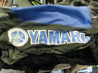 Yamaha Premium Snowmobile Cover Fadded Black Blue SMA Cover 51 00 RX1 Warrior RS
