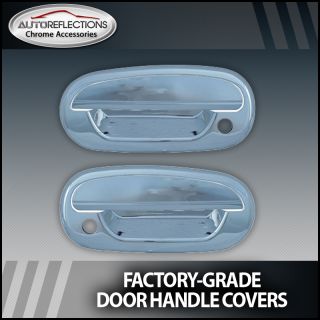 1997 2003 Ford F 150 Chrome Door Handle Covers Heritage 2dr w Pass Keyhole