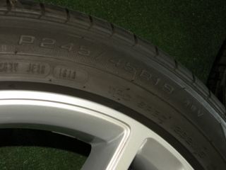 19" Factory Tesla Model s Wheels Goodyear Tires 2013 Silver 20 21