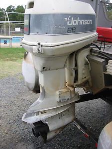 Johnson Evinrude 88SPL Outboard Motor 2 Stroke Engine Good Condition 