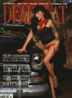 Deadbeat Magazine 20 Hot Rod Rat Pinup Deluxe Custom Rockabilly Tattoo Culture