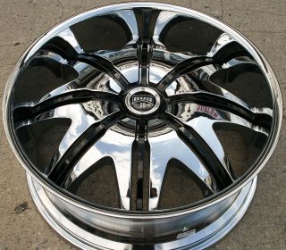 Dub Doggystyle S142 24 x 9 5 Chrome Rims Wheels Hummer H2 00 10 8H 15