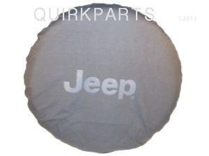 2013 Jeep Wrangler Tire Cover Black w Logo Mopar Genuine Brand New
