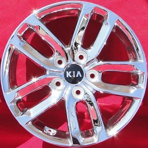 16" Kia Optima Wheel Rim Factory Silver 2010 2011 2012 2013 New Chrome