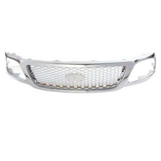 1999 2003 Ford F150 Front Grille Chrome Frame FO1200407 Honey Comb Grid Insert