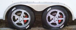 2 Adco Mag Wheel Imprinted Tire Covers Car Trailer camper 27 28 29" Diameter