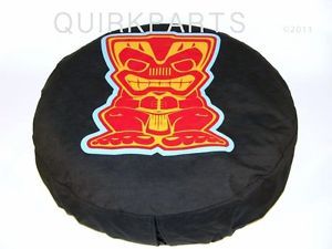 97 12 Jeep Wrangler Islander Tiki Man Tire Cover 17 18"