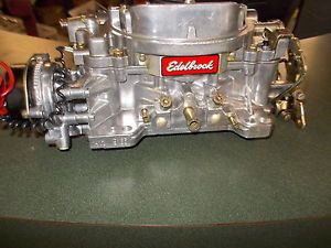 Edelbrock 1411 750 CFM Electric Choke Carburetor Excellent Condition