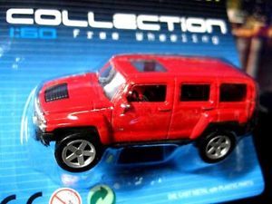Hummer H3 Welly Diecast Metal Collection Car 1 60 Free Wheeling
