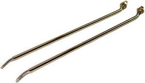 1955 59 Chevrolet Chevy GMC Truck Solid Stainless Steel Bed Step Brace Rod Set