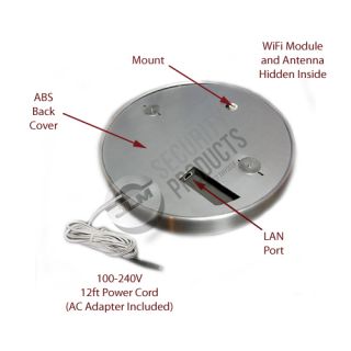Wall Clock Wireless WiFi IP Internet Hidden Spy Camera Video Surveillance Wi Fi