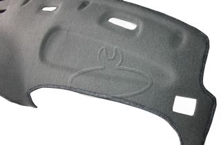 New Molded Carpet Dash Pad Cover Charcoal Gray Fits 98 01 Dodge RAM Truck