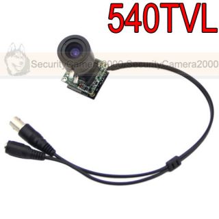 540TVL Sharp CCD PCB Module Board Camera 2 8 12mm Lens CCTV Security
