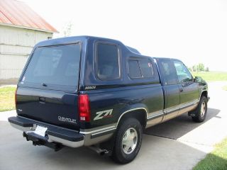 98 Chevy Truck Topper camper Bed Cover Camping Breeding Crate 89 90 91 92 93 96
