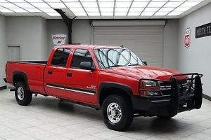 2007 Chevy 2500HD Diesel 4x4 LT1 Long Bed Leather Texas Truck Crew Cab
