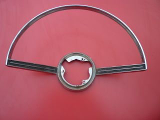 1967 Ford Fairlane 500 Steering Wheel Center GT Trim