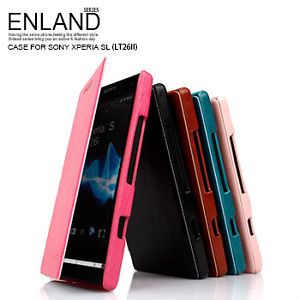 Brand New Ultra Thin Retro Leather Case Cover for Sony Xperia SL LT26II