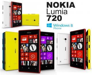 Nokia Lumia 720 Black Factory Unlocked 4 3" Clearblack LCD Windows Phone 8GB 6438158561069
