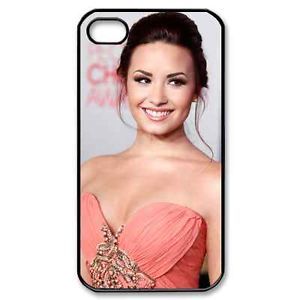 Design Demi Lovato Fans Black Hard Case Apple iPhone 4 4S