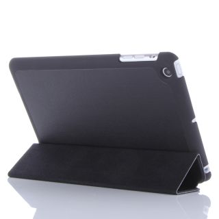 3 Fold PU Leather Magnetic Smart Cover Stand Hard Back Case for Apple iPad Mini
