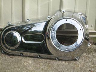 Harley Davidson Dyna Softail Chrome Outer Primary Cover Part 60784 06