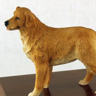 Dog Golden Retriever Standing Figurine Pet