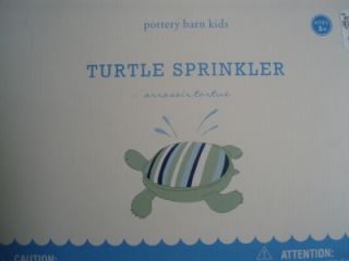 Pottery Barn Kids Turtle Shaped Sprinkler Summer Fun Swimming Pool Fun