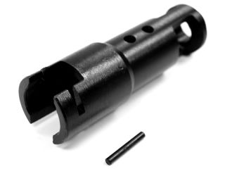 Battlecomp 1 5 Stainless Muzzle Brake 1 2x28 RH BC1 5ms Pin Weld for Length...