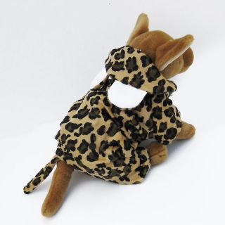 Leopard Costume Pet Dog Clothes Apparel Chihuahua