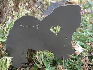 Chow Chow Pet Dog Memorial Garden Stake Lawn Ornament