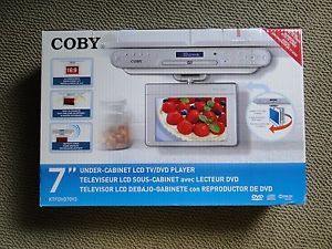 Coby KTFDVD7093 7" Under Cabinet Digital LCD TV with DVD CD Player