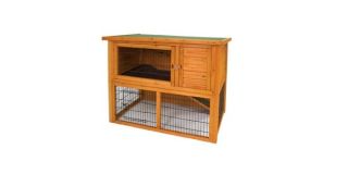 New Large Outdoor Bunny Rabbit Guinea Pig Hutch Pet Animal Pen Cage House