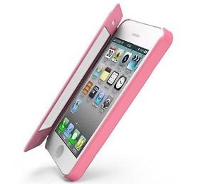 Touch Screen Protector Cell Phone Leather Case Cover Skin for Apple iPhone4 4S