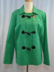 Banana Republic Women's Green Casual Jacket Coat x Large $120