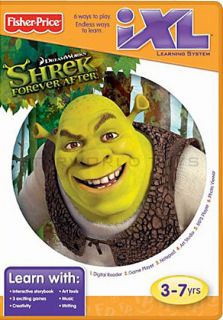 Fisher Price iXL Learning System Software Dreamworks Shrek Forever After New NIP