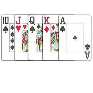 Copag Export Plastic Playing Cards Blue Red Poker Size Jumbo Index