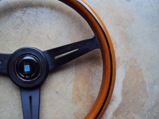 Nardi Classic Wood Steering Wheel Black Face 360mm Mercedes Benz Porsche VW JDM