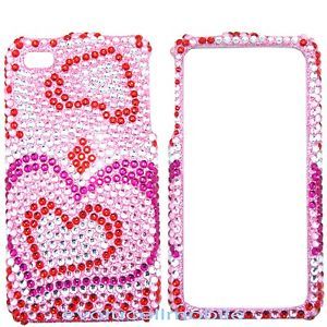 New for iPhone 4 4S Crystal Bling Rhinestone Jewel Glitter Cell Phone Cover Case