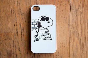 Snoopy Joe Cool iPhone 4 Case iPhone 4S Peanuts Hard Plastic Cell Phone